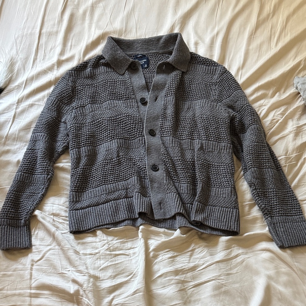 Abercrombie & Fitch Cropped Knit Sweater